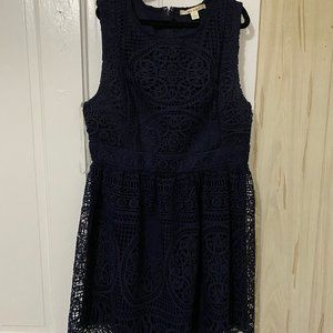 Navy Blue Dress